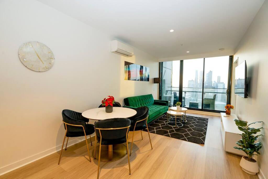 מלבורן Luxe Haven - 42Nd Floor Panoramic City Views מראה חיצוני תמונה